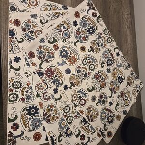 ✨ Cynthia Rowley Halloween Sugar Skull Placemats - Set of 4 ✨